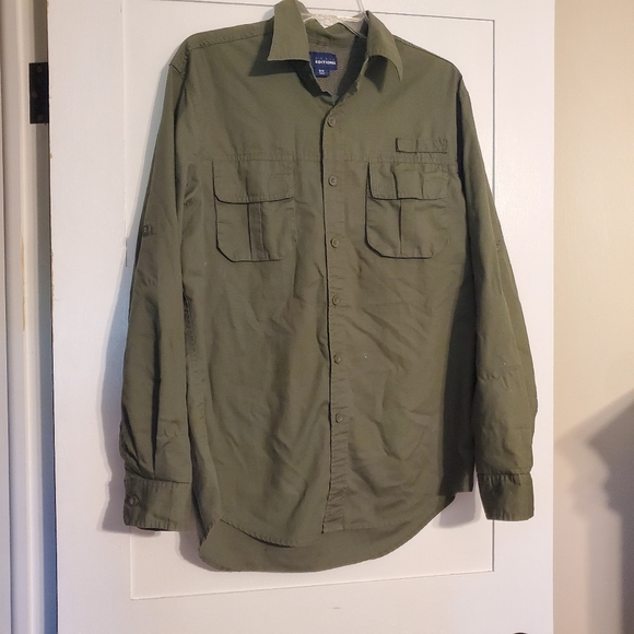 Basic Editions Shirts Mens Collared Fishing Shirt Poshmark